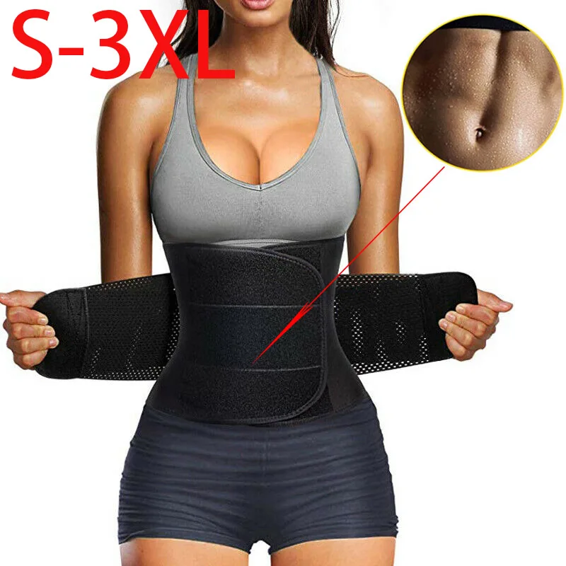 

Workout Girdle Slim Belly Band Sport Girdle Women Men Waist Trainer Belt Tummy Control Waist Cincher Trimmer Sauna Sweat Belt 3X