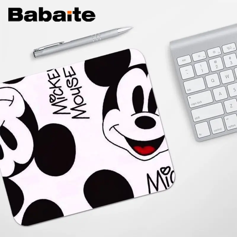 Babaite, высокое качество, мультяшный Микки, Минни, игровой коврик для ноутбука, коврик для мыши,,, игровой коврик для мыши