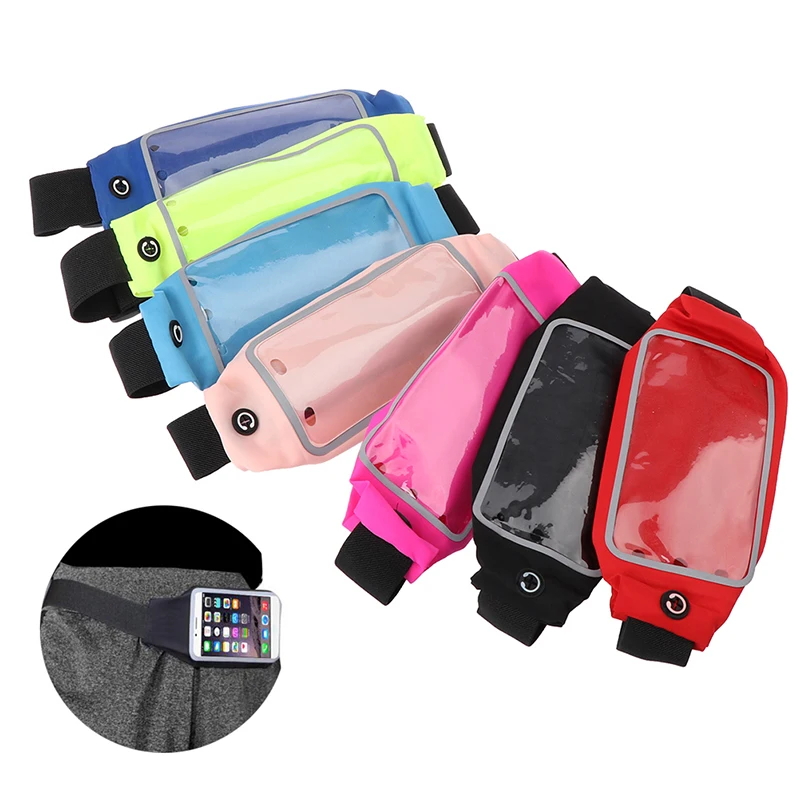 

Поясная Сумка для бега спорта на открытом воздухе портативный ремень для бега водонепроницаемый чехол для тренажерного зала поясной чехол