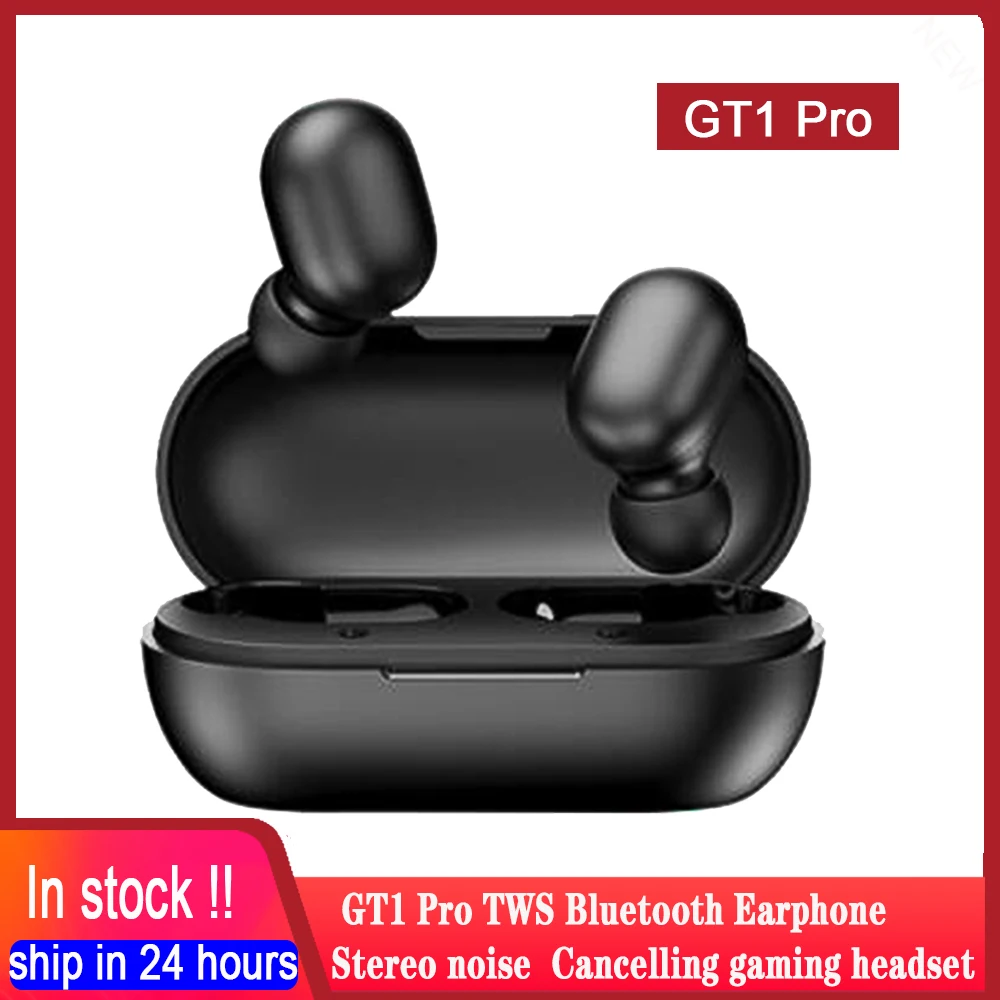 

Haylou GT1 Pro TWS Bluetooth 5.0 Earphone IPX5 Stereo Wireless Headphones Earbuds Noise Cancelling Gaming Headset For smartphone