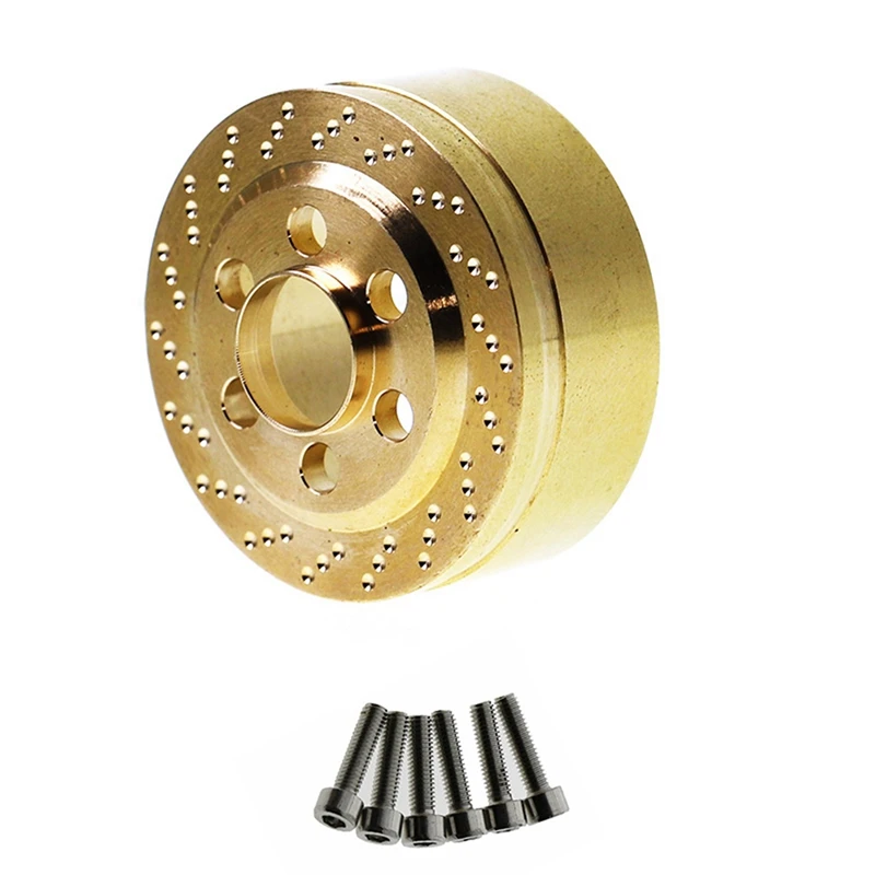 

1 Set 2.2 Inch Beadlock Wheel Rims Mud Grappler Tires & 1 Set Internal Counterweight Balance Weight