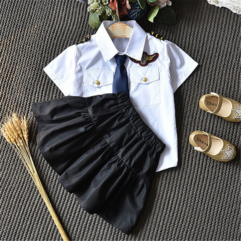 

Костюм для косплея мальчика и девочки, униформа для начальной школы, костюм для косплея флота, комплект одежды для команды, платье-загар 2021