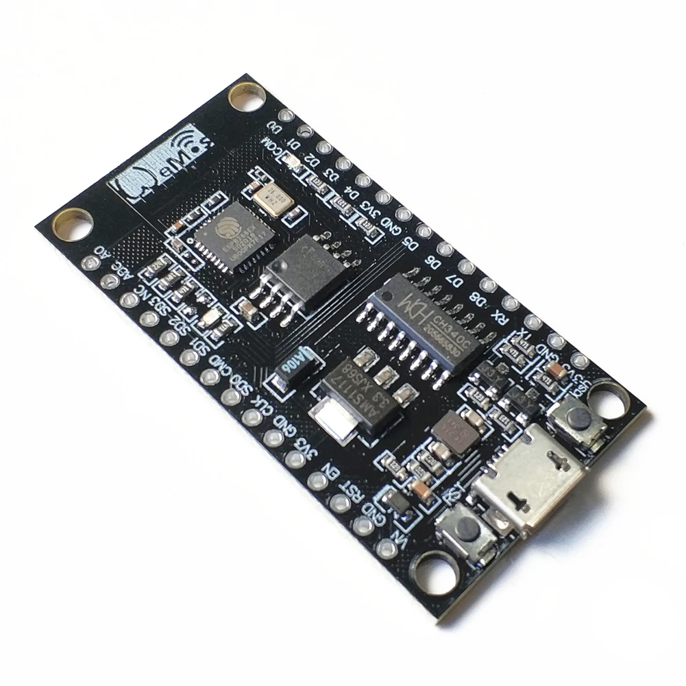 CH340G WIFI модуль интеграции ESP8266 Дополнительная память 32M флэш микро USB интерфейс