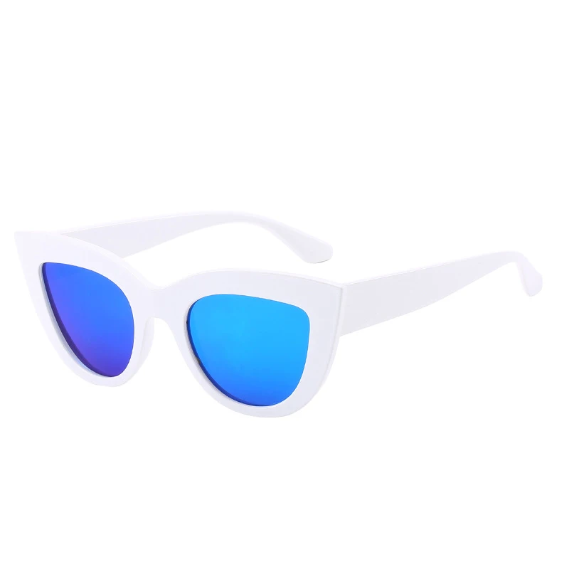 

JIFANPAUL Cat-eye Sunglasses Anti-blue Light UV400 Big Box Sunglasses Dazzling Sunglasses Female Trendy Glasses Personality