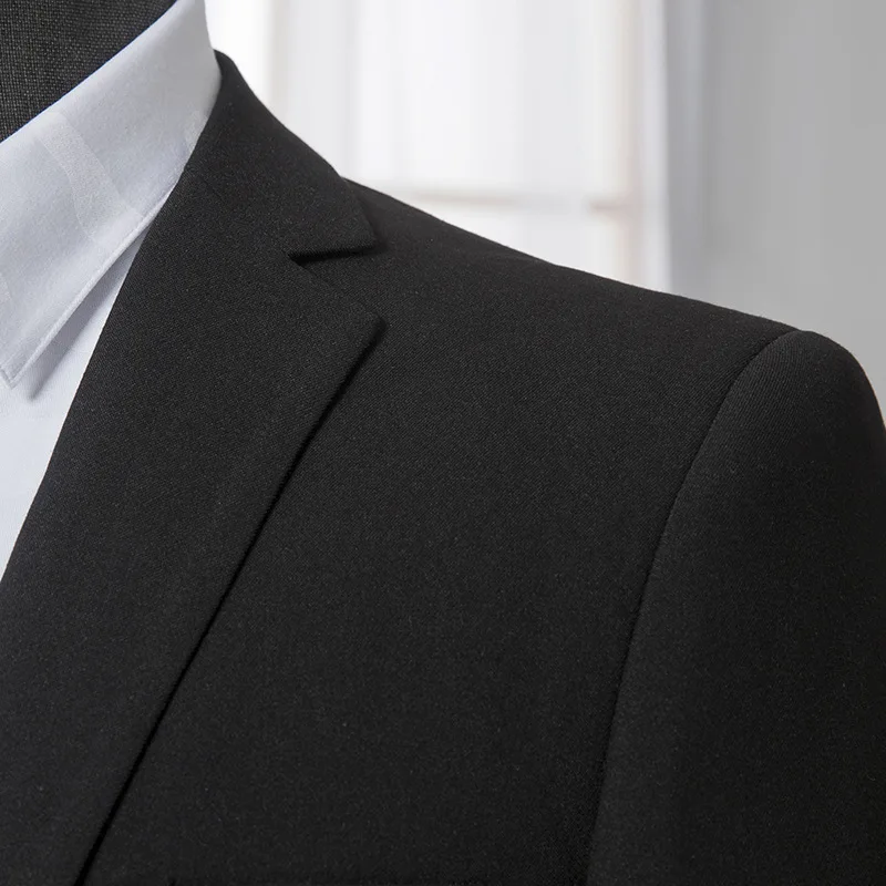 Куртка мужская демисезонная Модный молодежный однобортный Повседневный Блейзер