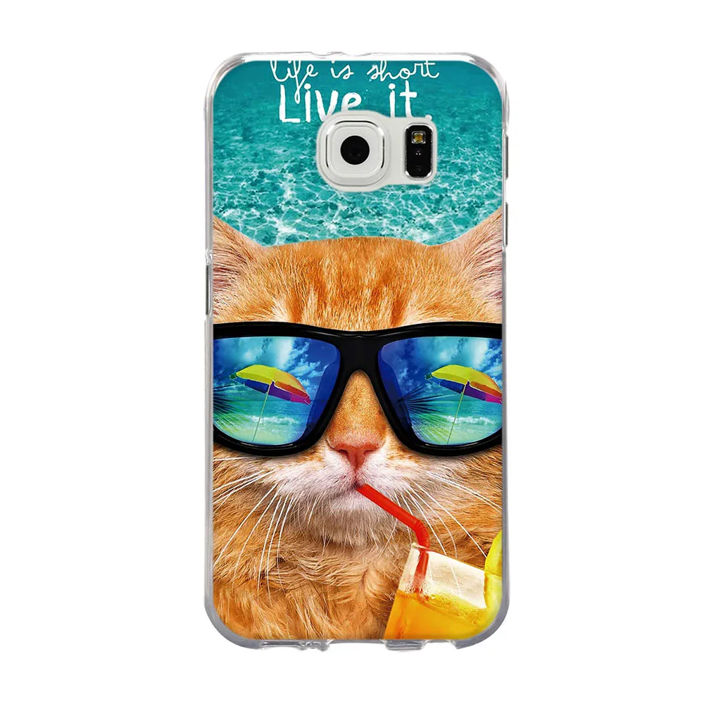 Чехол для Samsung Galaxy S6 G920 G920F 5 1 дюйма силиконовый чехол s6 мягкий из ТПУ чехлы |