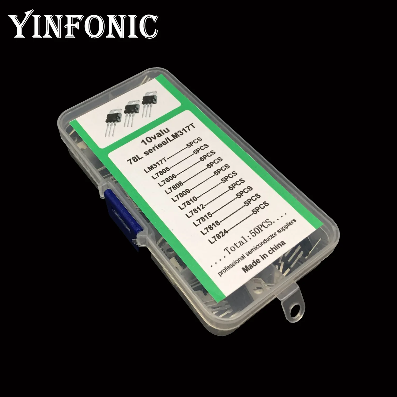 10 значений x5 высокомощный Трехконтактный регулятор комплект транзисторов LM317T