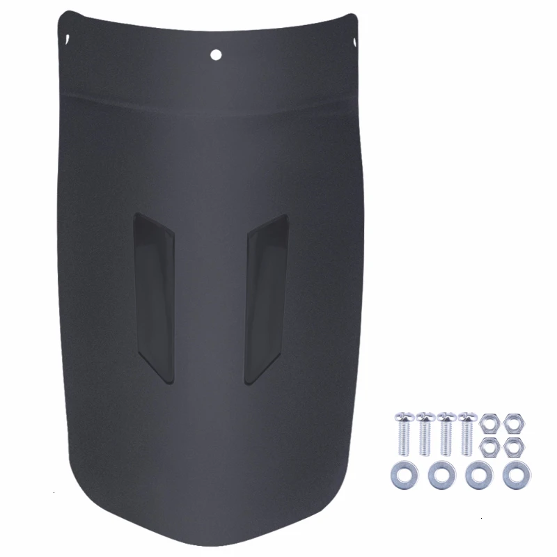 Черный Защитный чехол для крыла мотоцикла расширитель переднего колеса