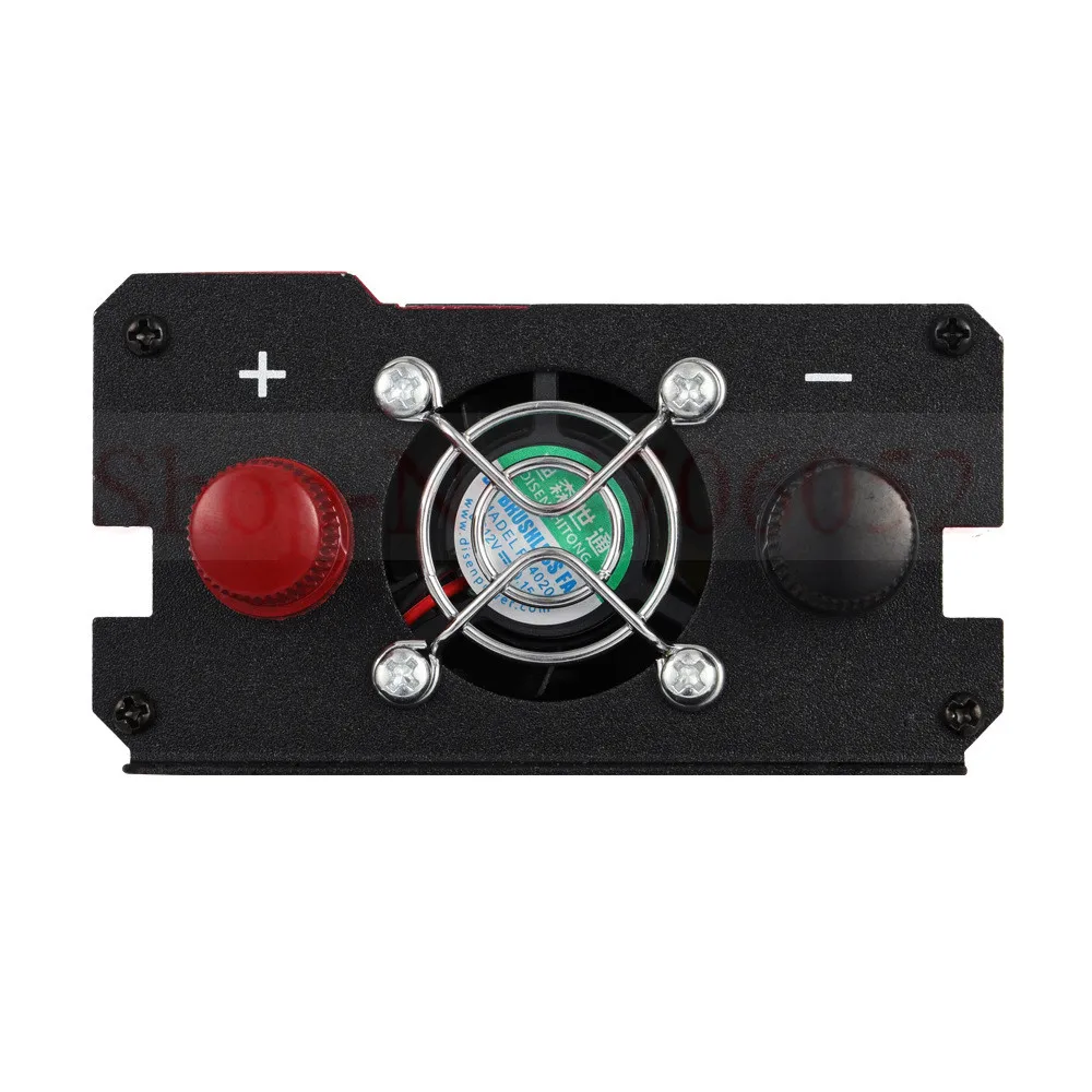 2000 Вт 4 USB светодиодный автомобильный инвертор постоянного тока 12 В/24 В к AC 110 в