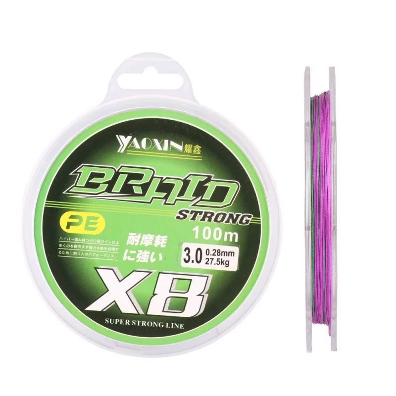 

Леска рыболовная плетеная, 8 нитей, 100 м