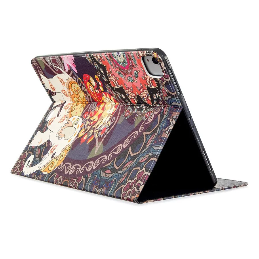 For Apple iPad Pro 11 (2020) Flip Cover for (11-inch 2nd generation) Fashion Cartoon Painted Leather Case + film Pen | Компьютеры и