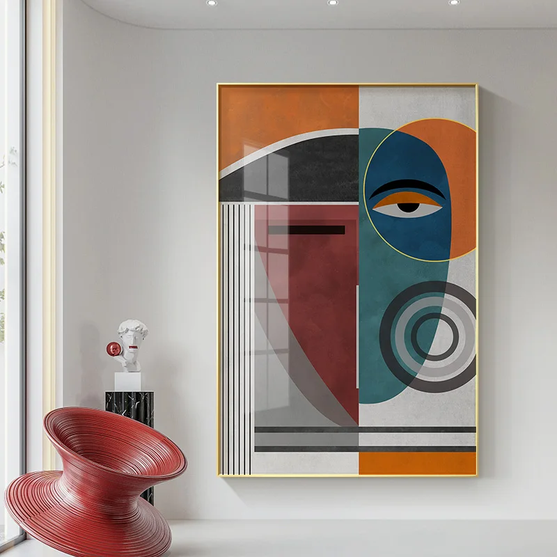 Картины на холсте без рамки креативные абстрактные настенные плакаты с