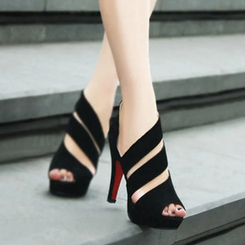 

Sandals Women 2021 Fashion Shoes Fish Mouth High Heels Waterproof Platform Roman Shoes Fashion Shoes Platform Shoes Women Shoes