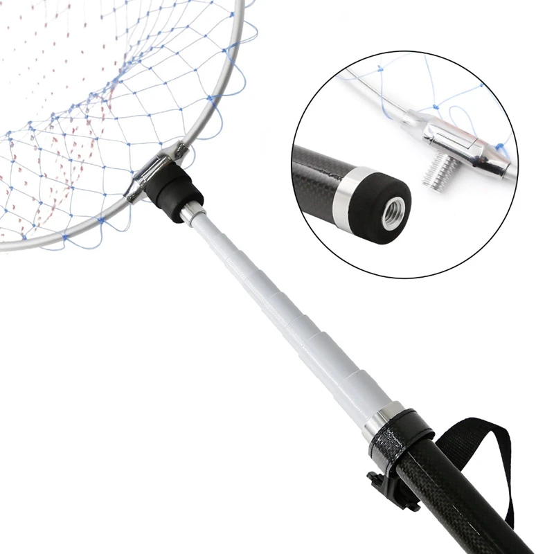 3 м портативный телескопический удлинитель из углеродного волокна рыболовная