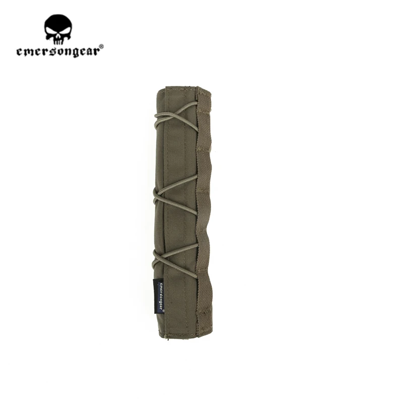 Emerson gear Emerson 22 см подавитель глушителя Mirage Cover Shield Sleeve глушитель чехол страйкбол военный CS Спорт на открытом воздухе снаряжение - Цвет: Ranger Green