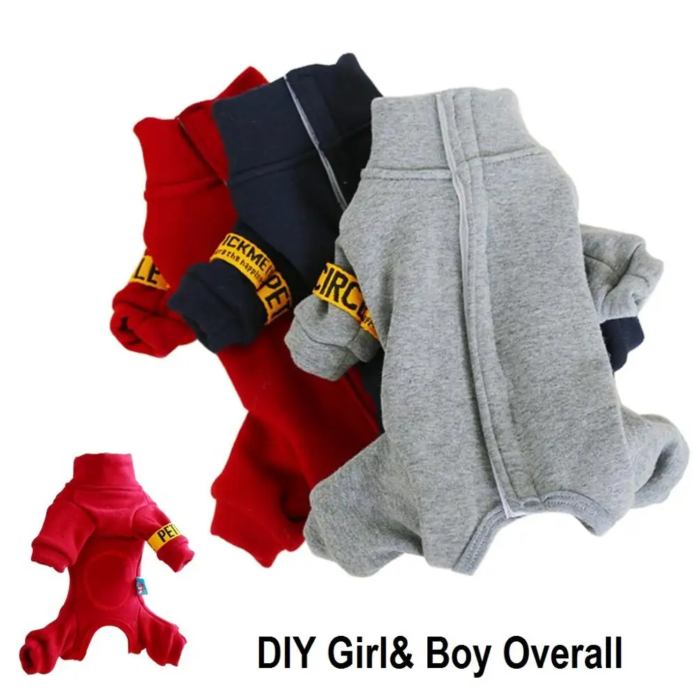 Пижамный костюм для маленьких собак Пижама щенков домашняя одежда комбинезон