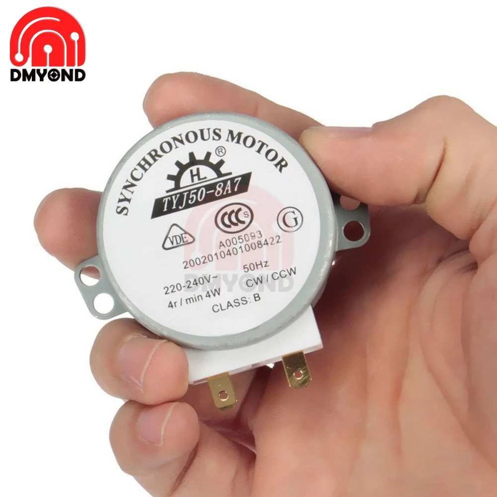 Новый AC 220 В-240 В CW/CCW микроволновый поворотный стол стеклянная пластина лоток