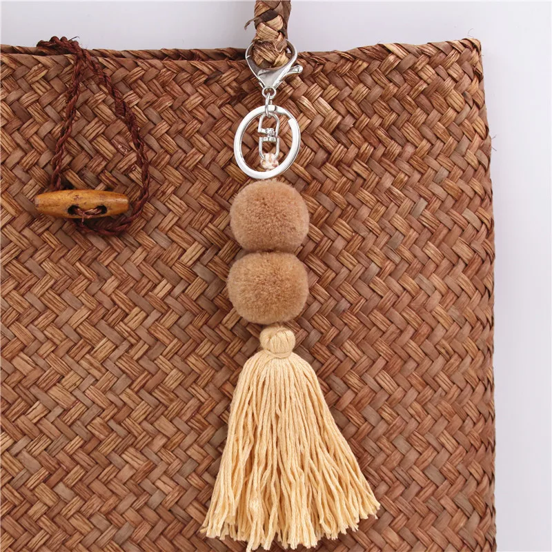 Женский дизайнерский кошелек с бахромой неоновые розовые Мятные бретельки 1 шт.