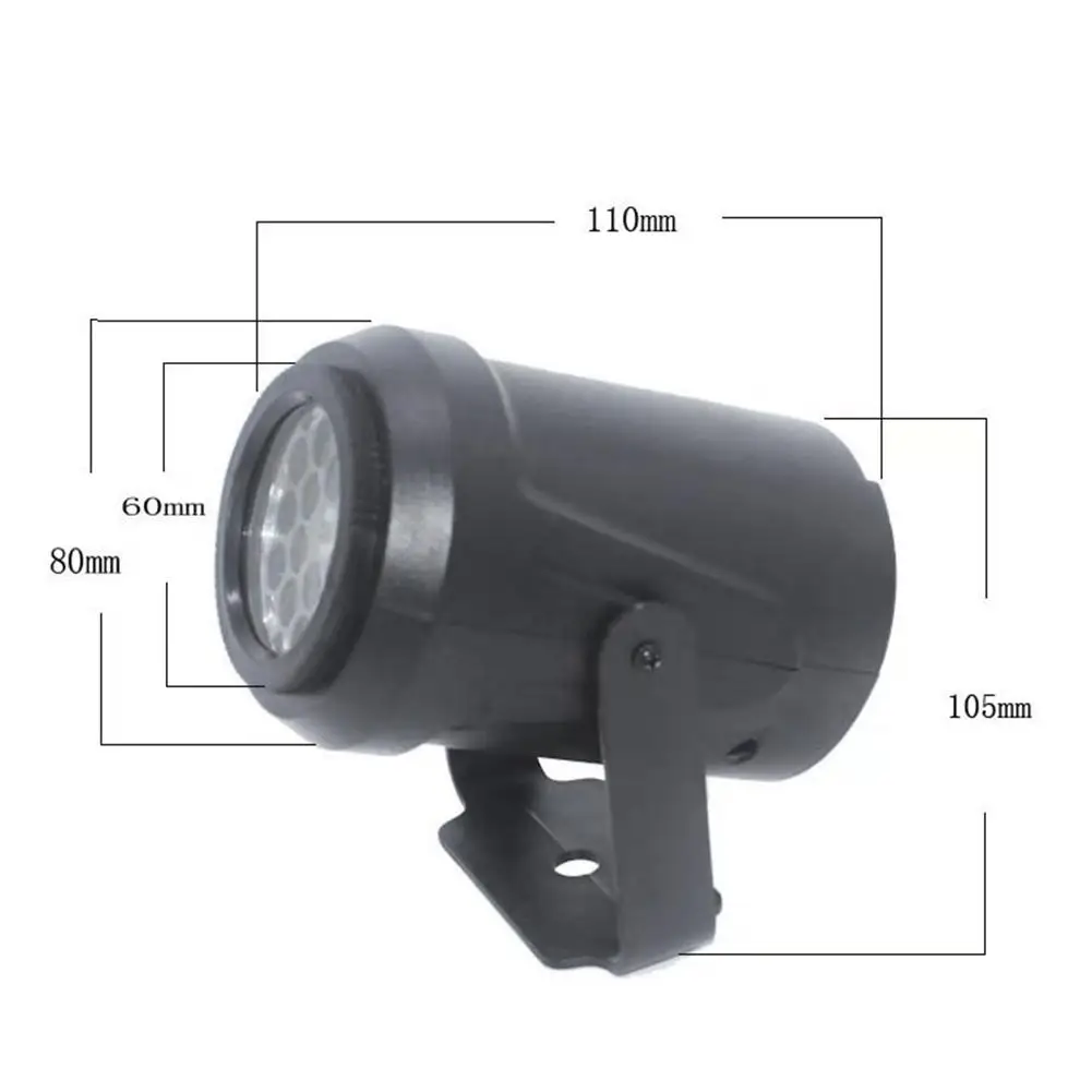 

LED Stage Lamp DMX Moving Head Ball Bulb Xmas Disco Club Party Colorful Lighting Clear Pattern High Brightness Large Area