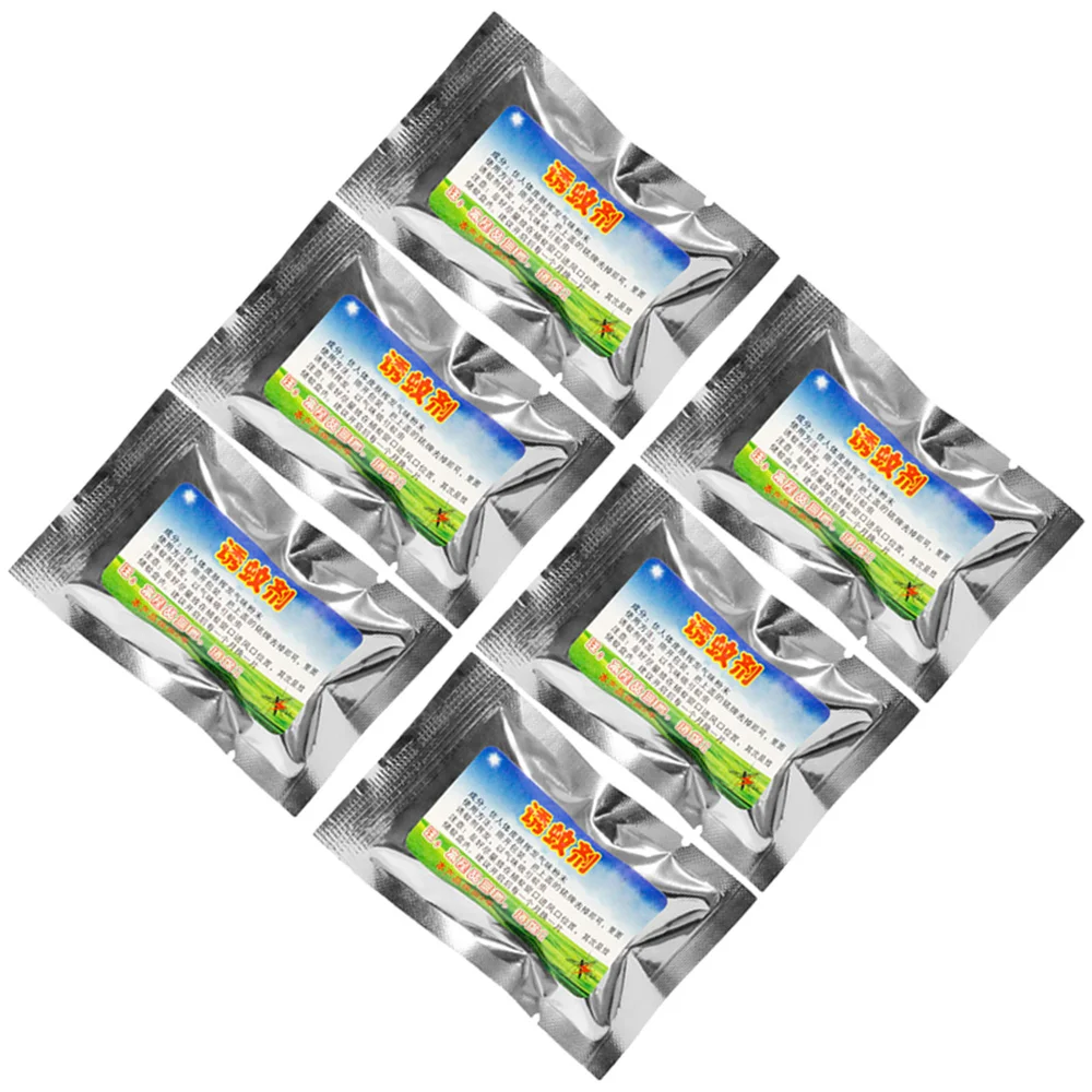 

6Pcs Mosquito Lure Agent Mosquito Trap Lamp Parts Effective Mosquito Removal Tool for Home Dorm Use (Small Box, Random Package)