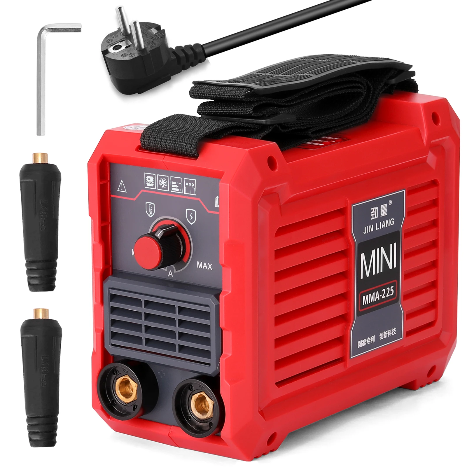 

20-225A MMA-225 электрическая сварочная машина бытовой вакуумный упаковщик мини инвертор Портативный 220 V IGBT Малый Промышленный сварочный аппарат
