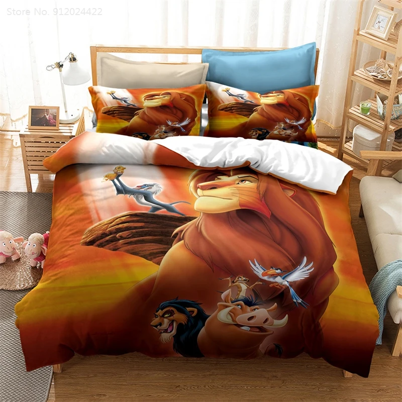 Комплект пододеяльников и наволочек из м/ф Король Лев | Дом сад