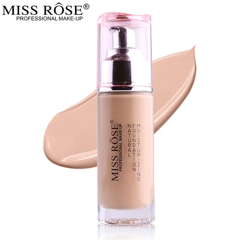 MISS ROSE Увлажняющая Жидкая Основа крем Водонепроницаемая долговечная основа