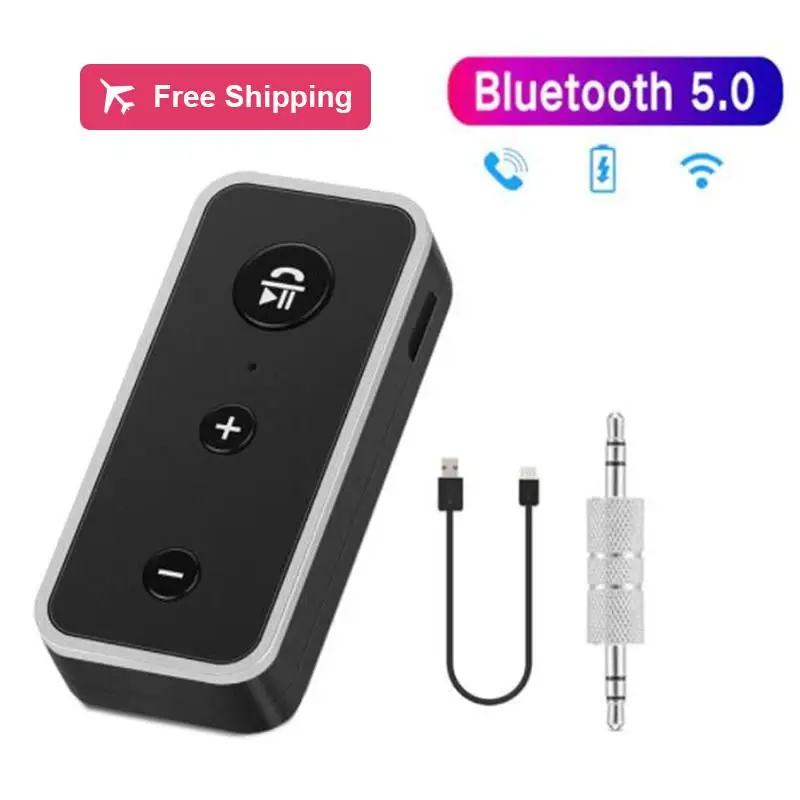 BT510 автомобильный Bluetooth приемник 3 5 Aux аудио музыкальный адаптер 0 | Электроника