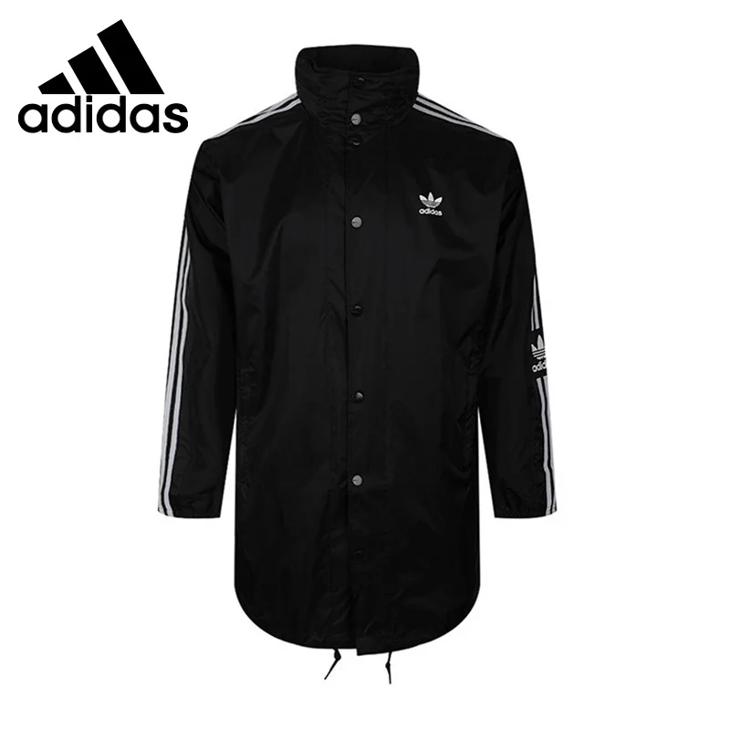 Мужская длинная куртка с капюшоном Adidas Originals спортивная одежда Новое
