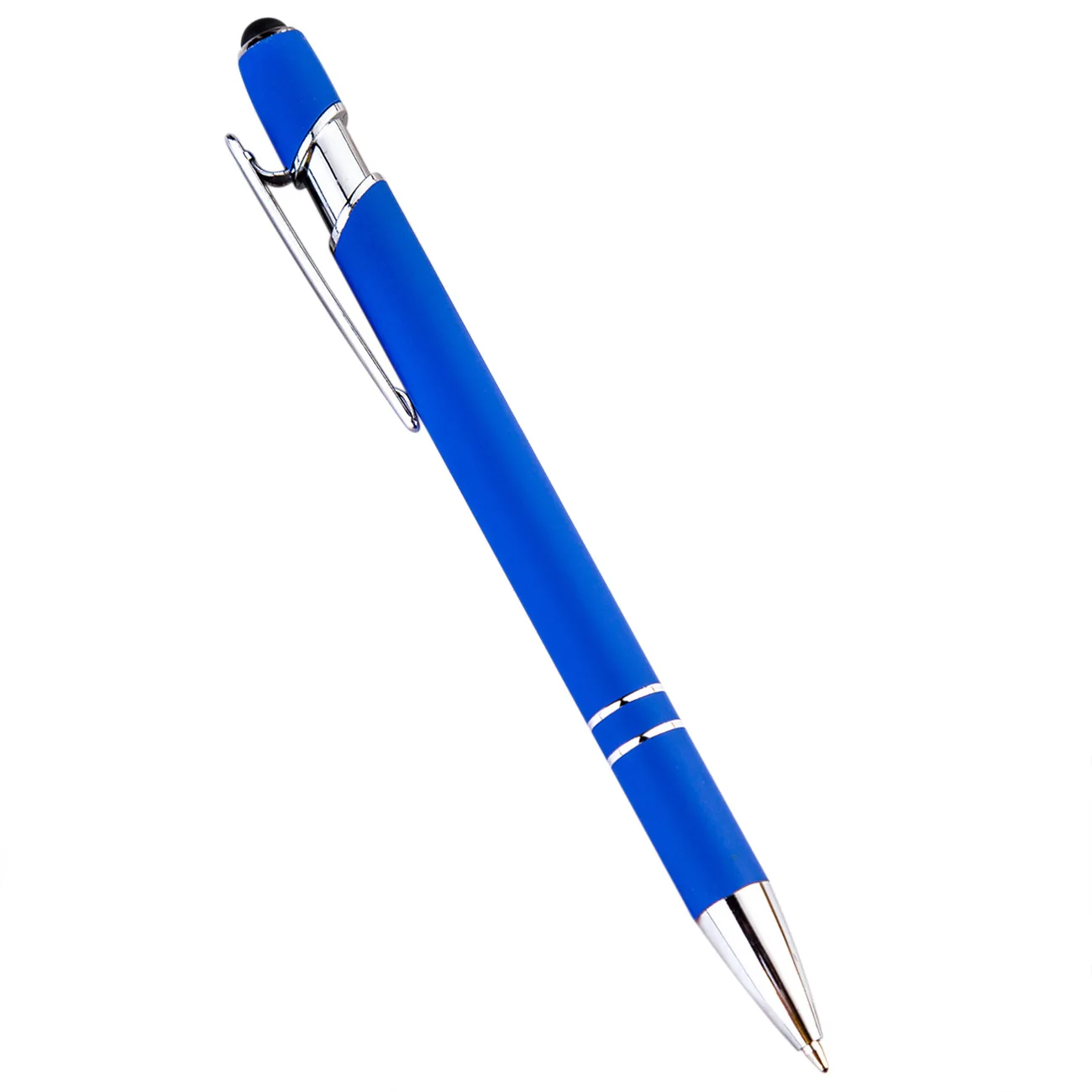 fashion 20pcs stylus computer touch phone screen pen colors crystal business office ballpoint pen for stationery office school free global shipping