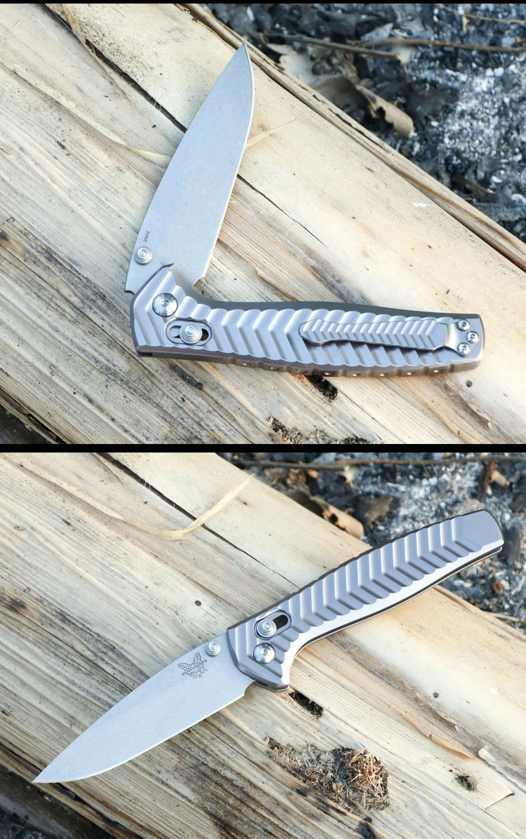 

Benchmade 781 Multi-functional Folding Knife D2 Blade Aluminum Handle Outdoor Survival Safety Defense Pocket Knives EDC HW382