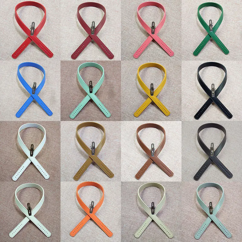 2 шт./пара 62 см. сумка из искусственной кожи на ремне Женская с ручками одноцветная