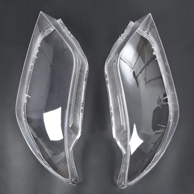 1 пара автомобильная левая и правая Прозрачная крышка для линз передних фар