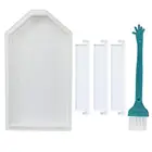 Лоток для алмазной живописи, большая емкость, пластиковая дрель, вышивка крестиком, инструменты для вышивки картин со стразами, пластины для бисероплетения ногтей