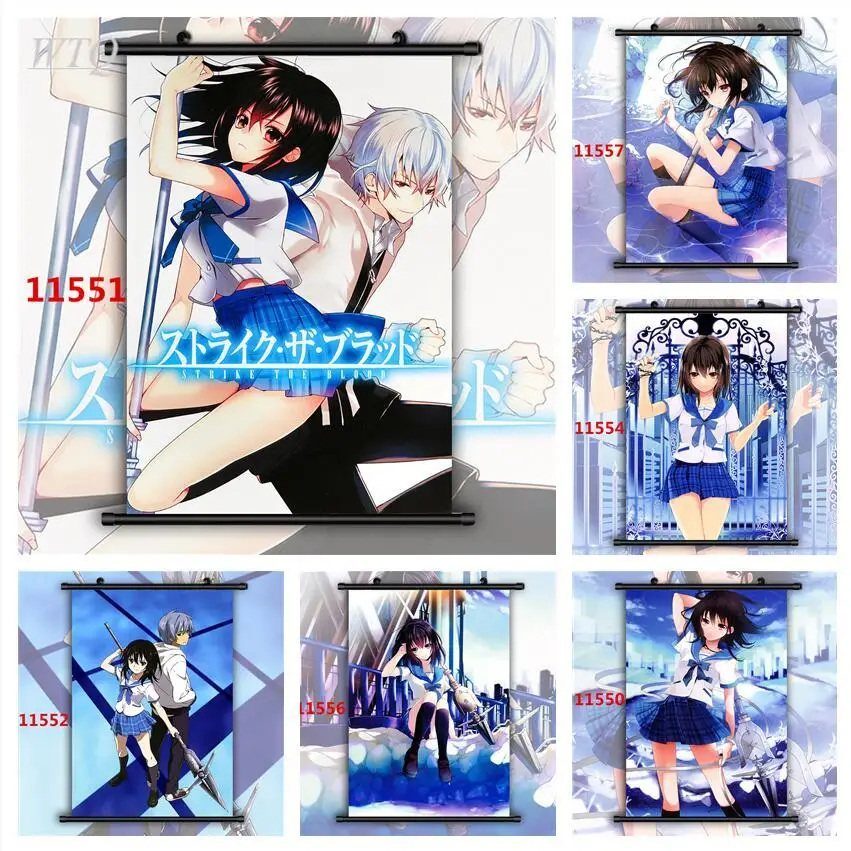 Аниме-постеры Страйк и кровь химераги юкина HD настенный плакат Картина на холсте