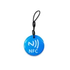 1 шт. Водонепроницаемый 3 цвета Кристалл бирка NFC из эпоксидной смолы Ntag213 для всех телефонов NFC