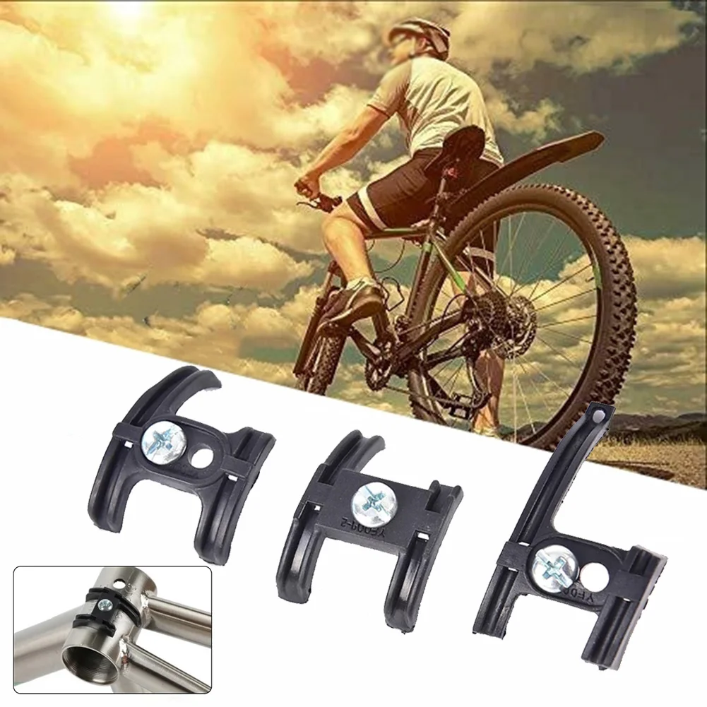 

Mountain road bike For Under Cable Guide Bottom With Fixing Screw Cable Guide Useful Durable five through the wire frame board