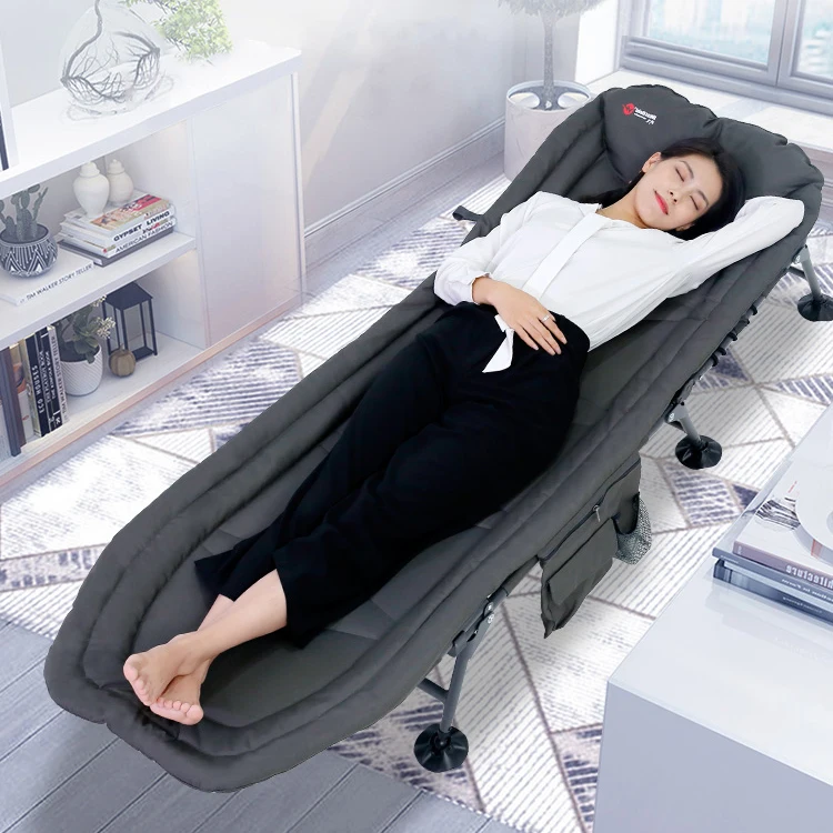 Складная кровать одиночная складная для дома Простая Офисная сна переносная