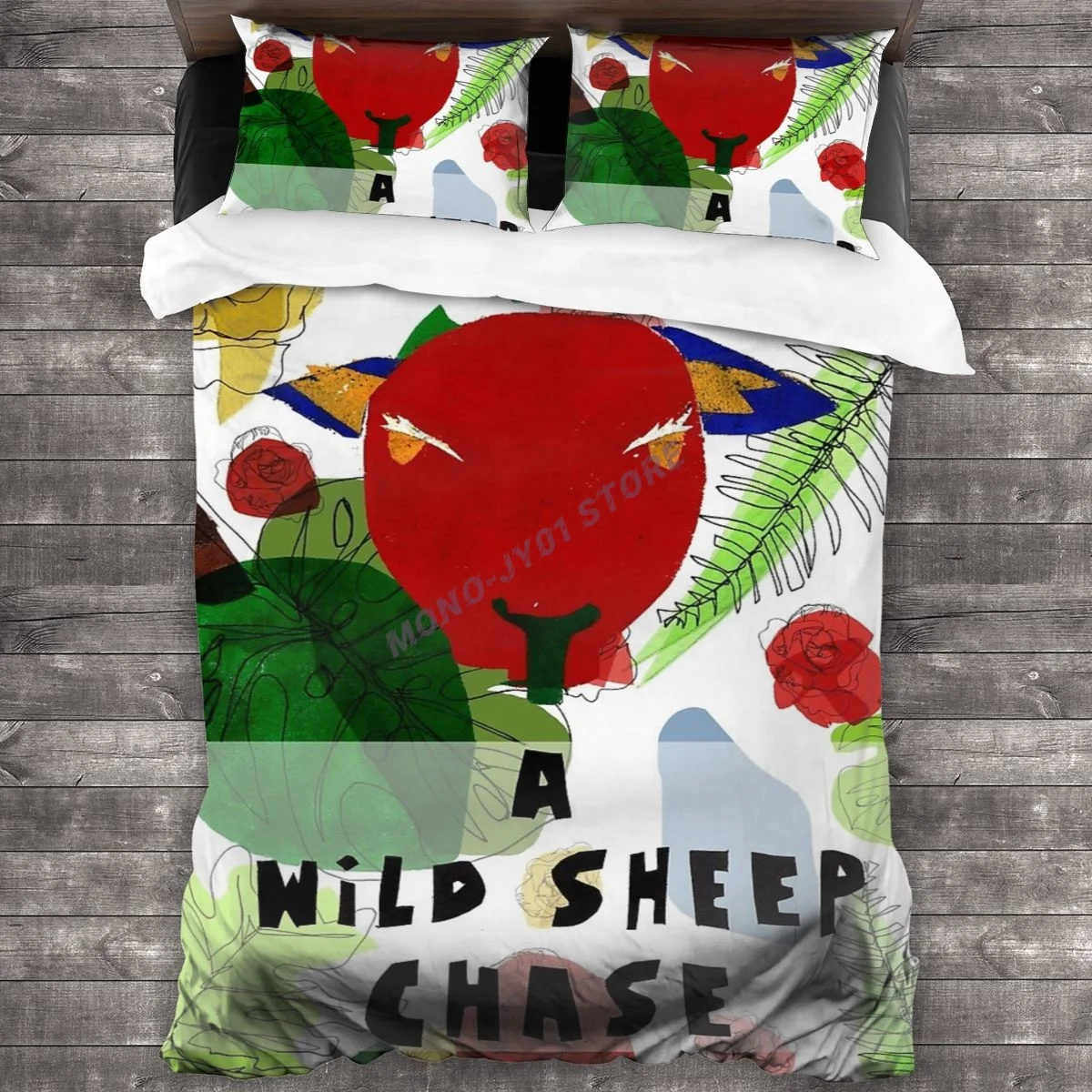 

A Wild Sheep Chase - Haruki Murakami Bedding Set Duvet Cover Pillowcases Comforter Bedding Sets Bedclothes