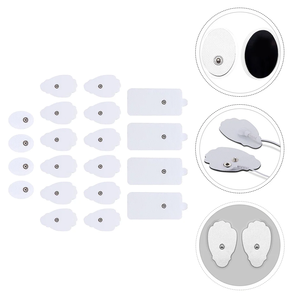 

20Pcs Creative Practical Simple Convenient Electrode Pads Electrode Patches Body Electrode Pads for Home