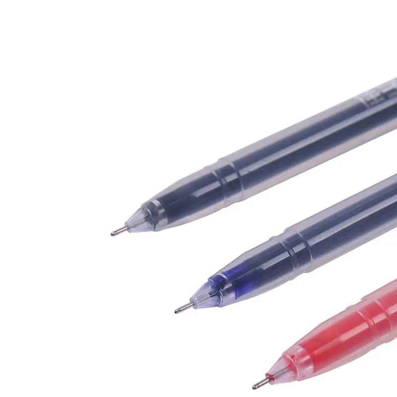 Гелевая ручка большой емкости для школы и офиса 12 шт. гигантская энергия игла