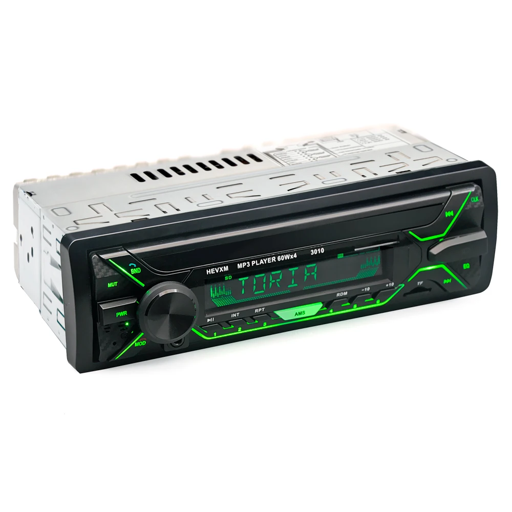 HEVXM 3010 цветной MP3 плеер автомобильный стерео аудио в тире Один 1 Din FM приемник Aux