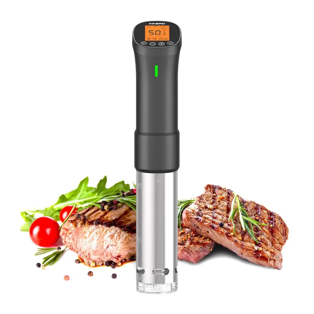 

INKBIRD 1000W Sous Vide Immersion Circulator Vacuum Slow Cooker ISV-200W with LCD Digital Accurate Control Accurate Temperature