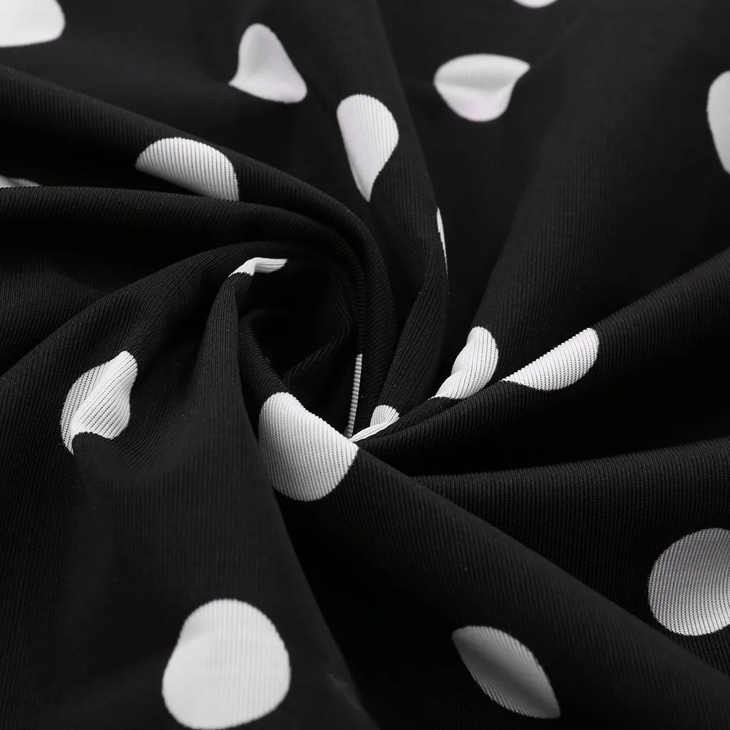 Платье женское в горошек повседневная Милая Элегантная кофта без рукавов разные