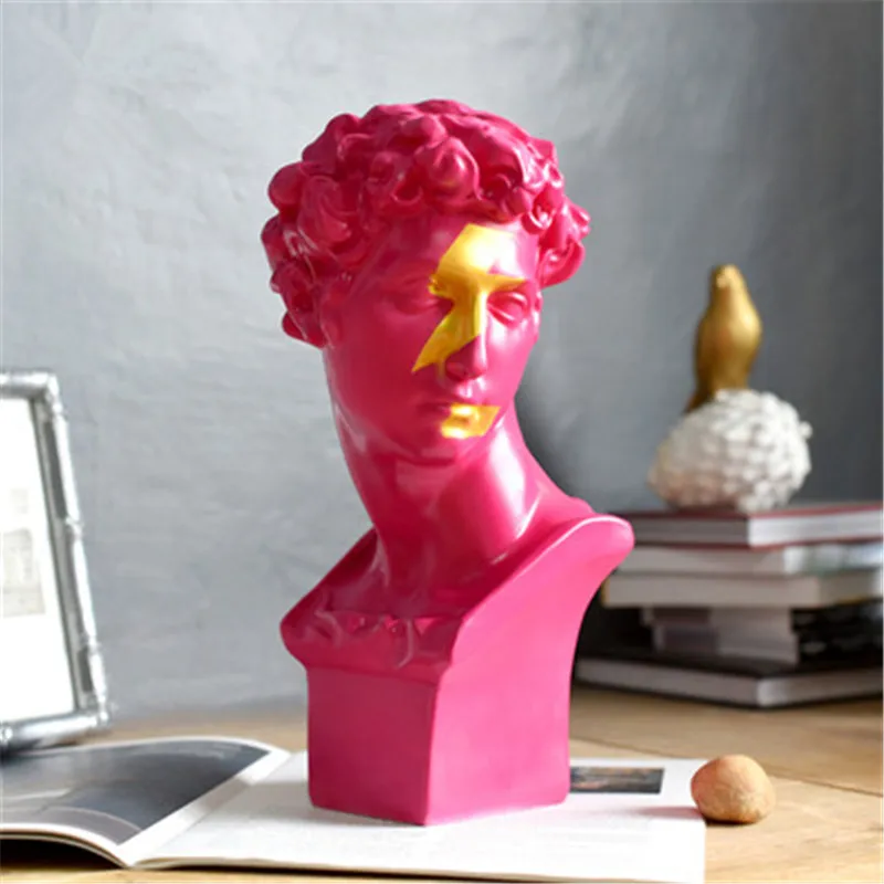 Европейский стиль Джулиано Медичи молнии персикового цвета Смола головные