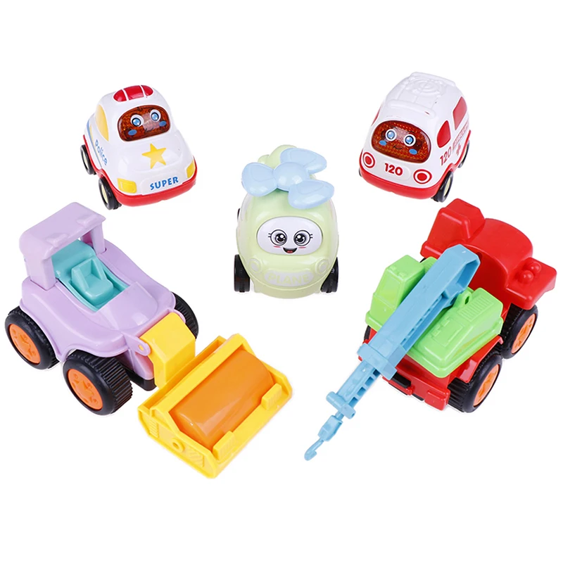 Вытяжной Автомобиль инерционный автомобиль мини Автомобили мультфильм вытянуть