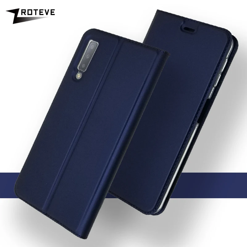 Для Samsung Galaxy A7 2018 чехол кошелек ZROTEVE Coque для кожаный флип A750 телефона|Бамперы| |