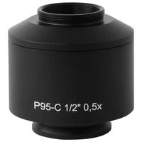 fyscope hot sale ce iso professional 0 5x zeiss primo star series microscope tv adaptor c mount