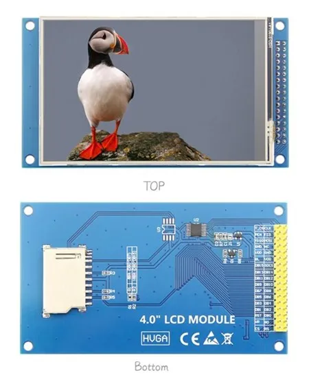 4 0 дюймовый ЖК экран 34P HD TFT с печатной платой (Touch/No Touch) ILI9488 ST7796S Привод IC 320(RGB)* 480 8/16