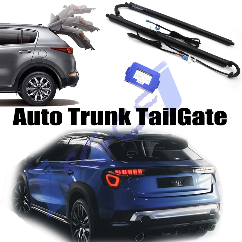 

Автомобильный Мощность багажника лифт электрический люк для задней двери ворота стойки автоматическая задняя дверь привод для Lynk и Co 02 2018 ~ 2021